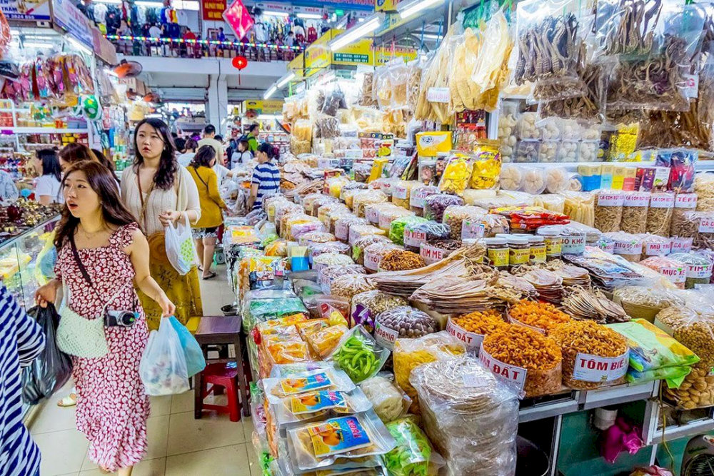 The dried food section is all beautifully packed and easy to take home